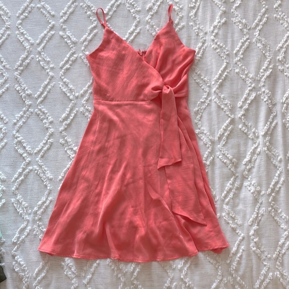 Express Coral Dress